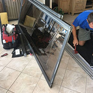 sliding glass door frame repair Ferry Pass